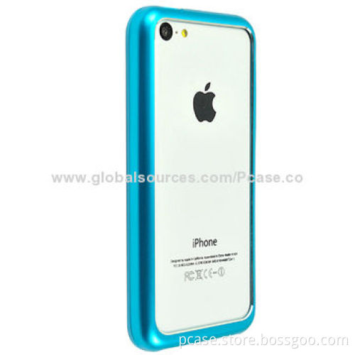 Aluminum Bumper Case for iPhone 5C, Various Colors are Available